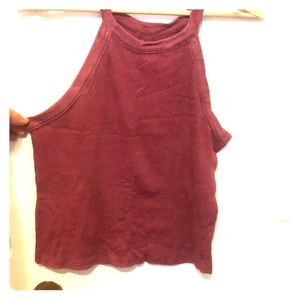 Ribbed Soft & Sexy Halter Crop Tank